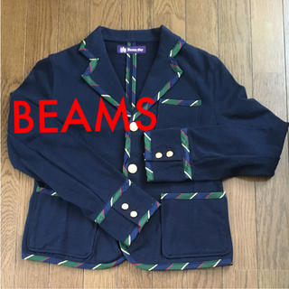 ビームス(BEAMS)のBEAMS ジャケット ネイビー ブレザー レジメンタル M(テーラードジャケット)