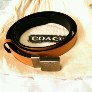 コーチ(COACH)の価格変更   値下げしました！ coach革ベルト(ベルト)