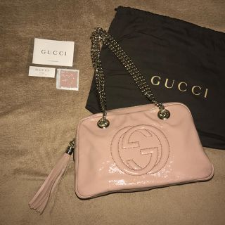 グッチ(Gucci)のGUCCI SOHO ♡ グッチ ソーホー チェーンバッグ 正規品(ショルダーバッグ)