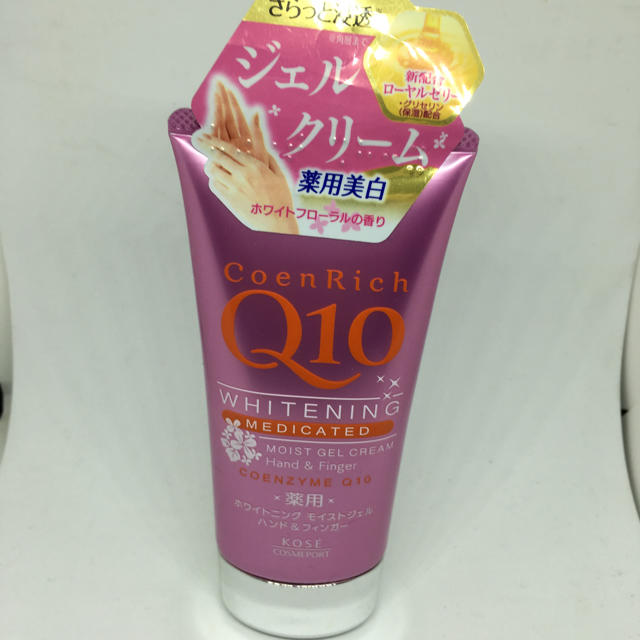 KOSE(コーセー)のQ10 薬用美白 ジェルクリーム★ハンドクリーム★送料無料 コスメ/美容のボディケア(ハンドクリーム)の商品写真