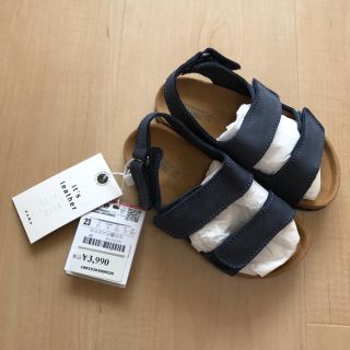 ザラキッズ(ZARA KIDS)の新品タグ付き☆zarababy サンダル 14.2cm(サンダル)