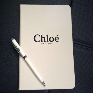 クロエ(Chloe)のchloeノート＆ボールペン新品(名刺入れ/定期入れ)