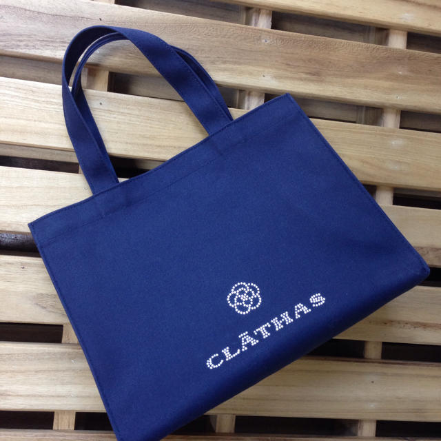 CLATHAS(クレイサス)のクレイサス トートバッグ ビジュー カメリア レディースのバッグ(トートバッグ)の商品写真
