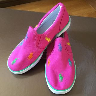 ポロラルフローレン(POLO RALPH LAUREN)のPOLO RALPH LAUREN 子ども用 スニーカー スリッポン(スリッポン)