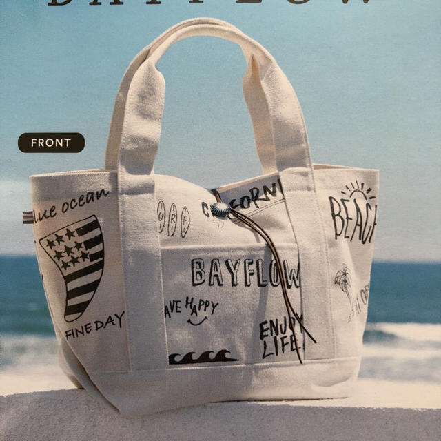 BAYFLOW(ベイフロー)のBAYFLOW surf tote bag 新品未使用 レディースのバッグ(トートバッグ)の商品写真