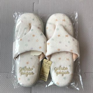 ジェラートピケ(gelato pique)のジェラートピケ ルームサンダル 新品(ルームウェア)