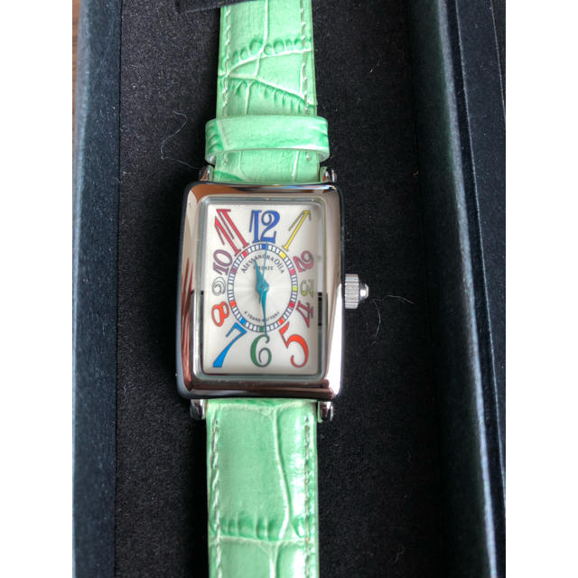 ALESSANdRA OLLA(アレッサンドラオーラ)の腕時計 * Alessandra Olla グリーン レディースのファッション小物(腕時計)の商品写真