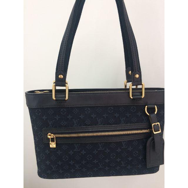 ルイ ヴィトン モノグラムミニ ルシーユPM ハンドバッグ トートバッグ M92680 キャンバス レディース LOUIS VUITTON 【214-19306】