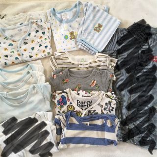 ベビーギャップ(babyGAP)の専用です☆ 70㎝ 12点セット ボディスーツ 肌着 (パジャマ)