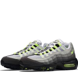 ナイキ(NIKE)の2018 NIKE AIR MAX 95 OG イエローグラデ 27.0cm(スニーカー)