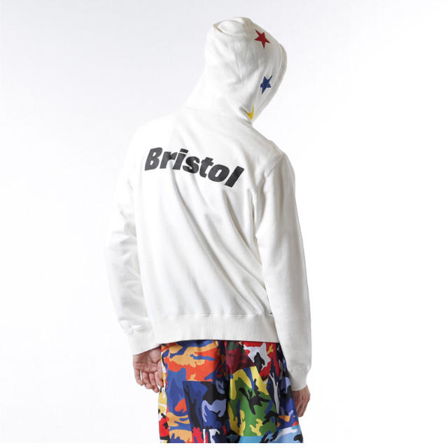 ブランド F.C.R.B. - FCRB MULTI COLOR STAR ZIP UP HOODYの通販 by に