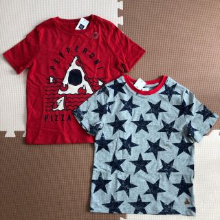 ベビーギャップ(babyGAP)の新品☆babyGAP クマ刺繍 星柄Tシャツ/H&Mzaraコムサファミリア組曲(Tシャツ/カットソー)