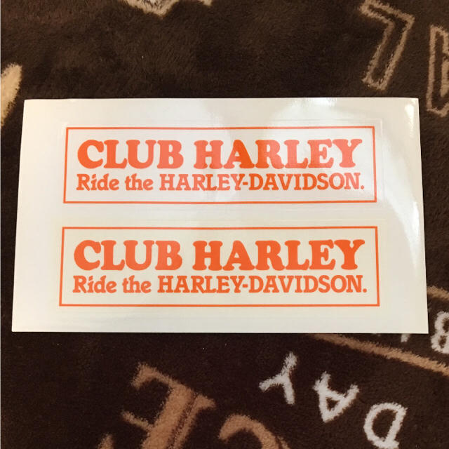 Hurley(ハーレー)のクラブハーレー CLUB HARLEY ステッカー シール 自動車/バイクのバイク(ステッカー)の商品写真