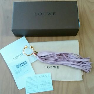 ロエベ(LOEWE)の【未使用】LOEWE ロエベ キーリング ピンク(キーホルダー)