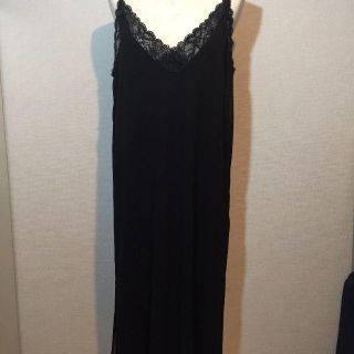 ザラ(ZARA)のふふの様専用美品ZARA BASICキャミソールロング重ねワンピースXS24(ロングワンピース/マキシワンピース)