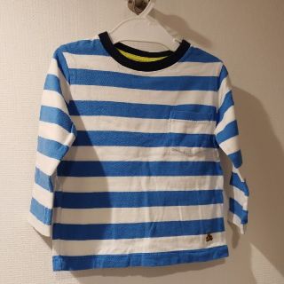 ベビーギャップ(babyGAP)の【中古品】長袖Tシャツ　80　babyGAP　ブルーボーダー(Ｔシャツ)