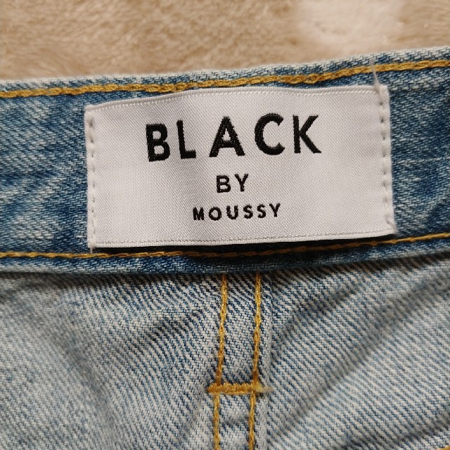 BLACK by moussy(ブラックバイマウジー)のblack by moussy　ウィラブルーデニム レディースのパンツ(デニム/ジーンズ)の商品写真