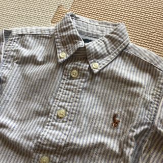 ポロラルフローレン(POLO RALPH LAUREN)の美品♡ラルフローレン オックスフォードシャツ 80(シャツ/カットソー)