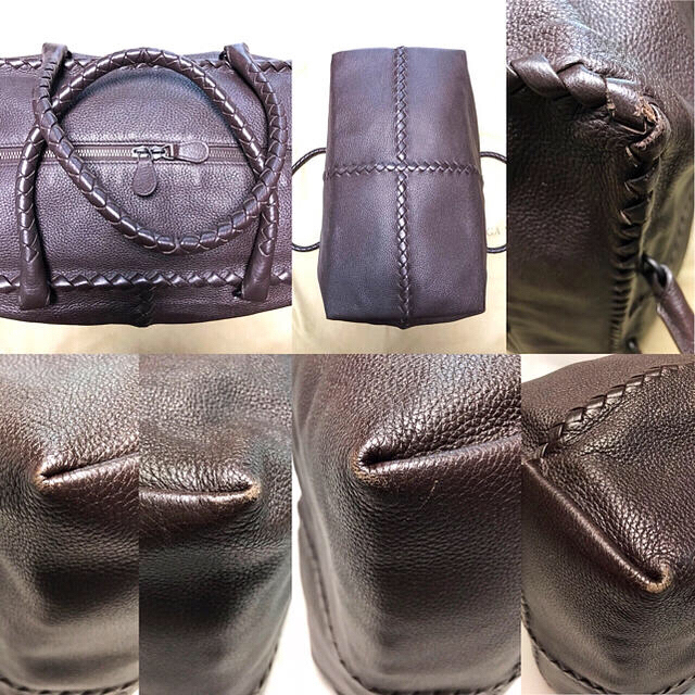 Bottega Veneta(ボッテガヴェネタ)の正規品ボッテガヴェネタ イントレチャート オールレザー ボストンバッグ レディースのバッグ(ボストンバッグ)の商品写真