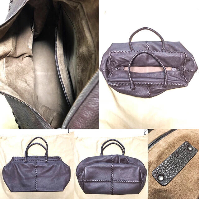 Bottega Veneta(ボッテガヴェネタ)の正規品ボッテガヴェネタ イントレチャート オールレザー ボストンバッグ レディースのバッグ(ボストンバッグ)の商品写真