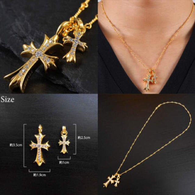 超高級 シルバー925×22k ネックレス メンズ メンズのアクセサリー(ネックレス)の商品写真