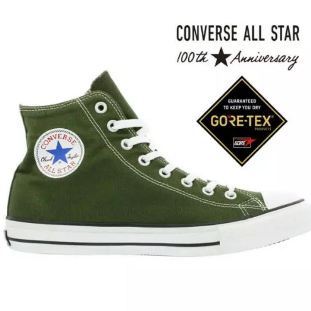 CONVERSE(コンバース)のオールスター100 ゴアテックス オリーブ 26cm メンズの靴/シューズ(スニーカー)の商品写真