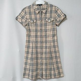 バーバリー ロンドン ノバチェック ワンピース 140