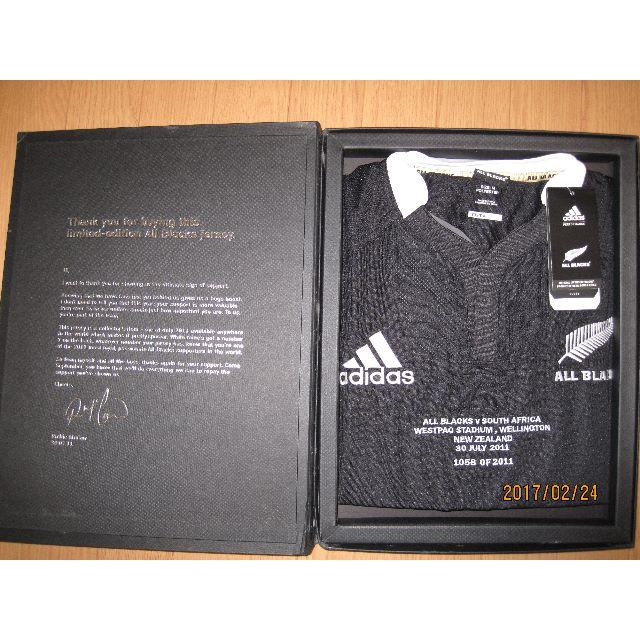 レア all blacks limited edition 記念ジャージ