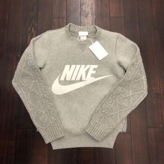 綿66%ポリエステル34%Nike sacai スウェット