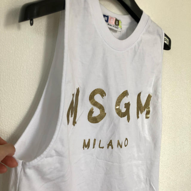 MSGM(エムエスジイエム)のMSGM  ノースリーブ レディースのトップス(タンクトップ)の商品写真