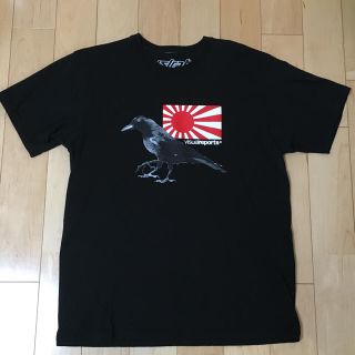 ヴィジュアルリポーツ(VISUAL REPORTS)のvisualreports crow tee Ｌサイズ 新品(Tシャツ/カットソー(半袖/袖なし))