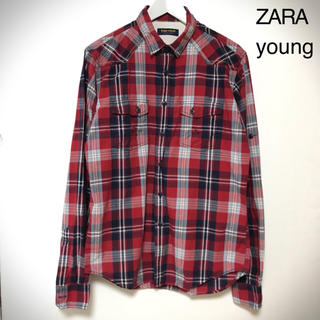 ザラ(ZARA)の❤️送料込❤️ZARA YOUNG チェックシャツ(シャツ)