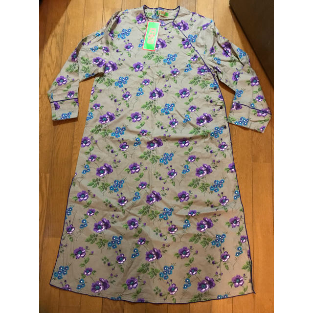 KENZO - 新品 KENZO ケンゾー チャイナドレス風ワンピース Mサイズ 花