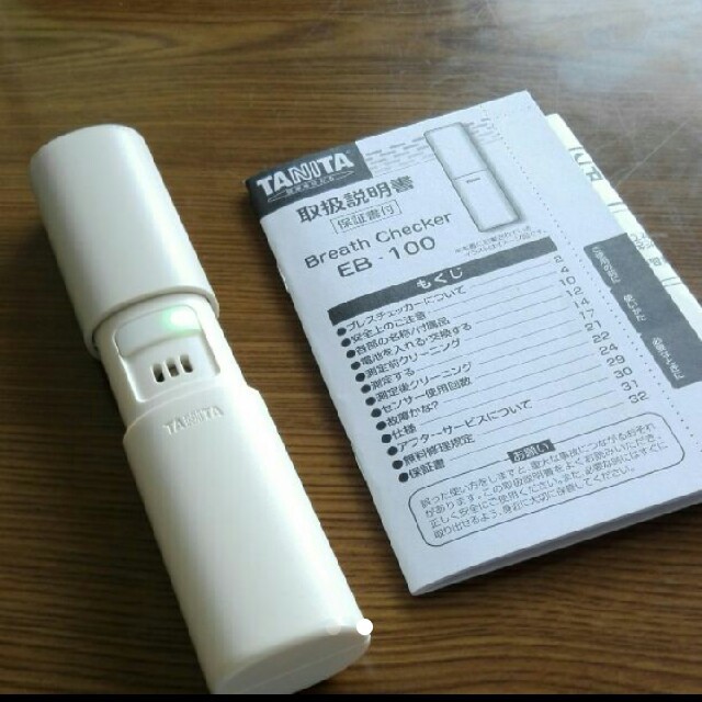 TANITA(タニタ)のTANITA　ブレスチェッカー　EB100 コスメ/美容のオーラルケア(口臭防止/エチケット用品)の商品写真