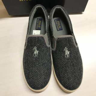 ポロラルフローレン(POLO RALPH LAUREN)の新品❤︎ポロラルフローレン スリッポン24cm(スリッポン/モカシン)