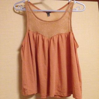 フォーエバートゥエンティーワン(FOREVER 21)のF21♡デザインタンク(カットソー(半袖/袖なし))