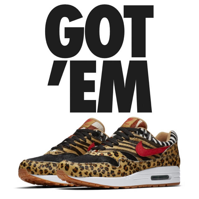 NIKE(ナイキ)のair max 1 ANIMAL PACK atmos 27.0 メンズの靴/シューズ(スニーカー)の商品写真