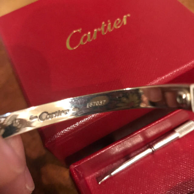 Cartier ラブブレス WG 旧型の通販 by non｜カルティエならラクマ - Cartier カルティエ 新品得価