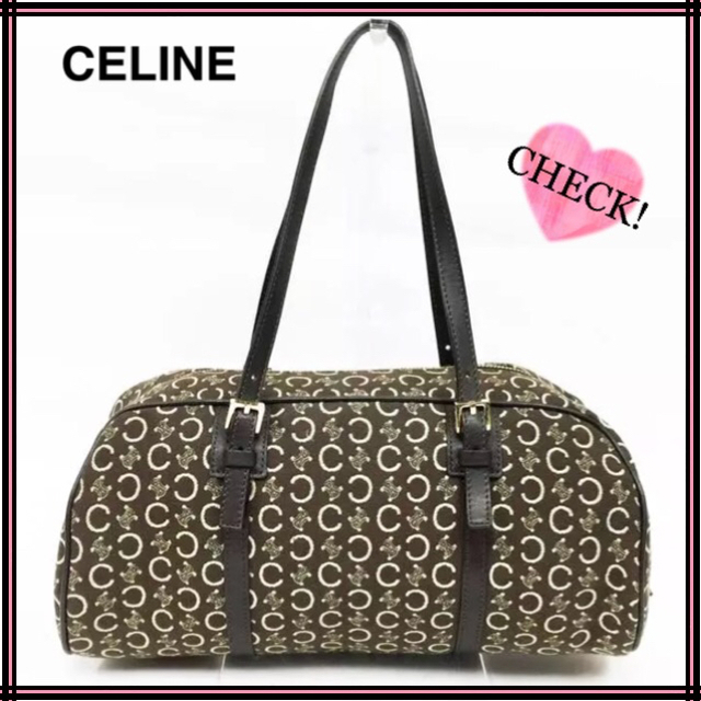 celine(セリーヌ)のCELINE(セリーヌ) ブラゾン柄ミニボストンバッグ ショルダーバッグ レディースのバッグ(ショルダーバッグ)の商品写真