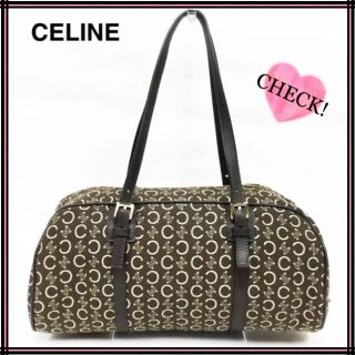 セリーヌ(celine)のCELINE(セリーヌ) ブラゾン柄ミニボストンバッグ ショルダーバッグ(ショルダーバッグ)