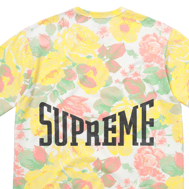 Supreme(シュプリーム)のsupreme 花柄 T shirt メンズのトップス(Tシャツ/カットソー(半袖/袖なし))の商品写真