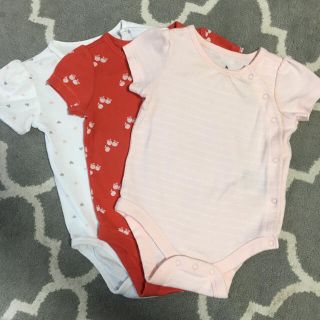 ベビーギャップ(babyGAP)の女の子 60 ロンパース まとめ売り(ロンパース)