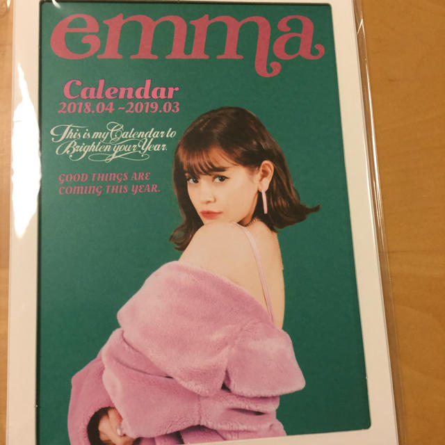 emma Calendar エンタメ/ホビーの声優グッズ(カレンダー)の商品写真