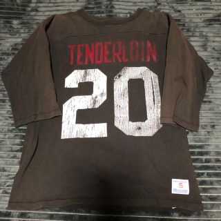 テンダーロイン(TENDERLOIN)の専用 TENDERLOIN champion フットボールシャツ ロンT(Tシャツ/カットソー(七分/長袖))