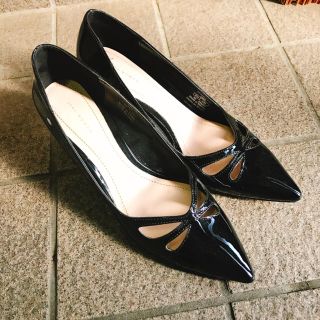 ザラ(ZARA)の美品24.5cm）ZARA パンプス(ハイヒール/パンプス)