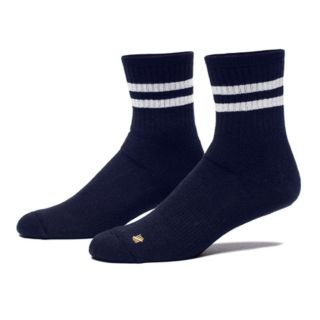 アンディフィーテッド(UNDEFEATED)のUNDEFEATED CREW SOCKS ネイビー(ソックス)