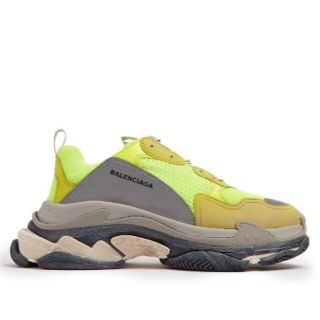 バレンシアガ(Balenciaga)の国内正規品 EU41 Balenciaga Triple S Yellow 新品(スニーカー)