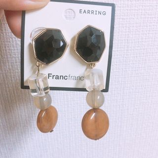 フランフラン(Francfranc)の大ぶり ピアス イヤリング  Francfranc(イヤリング)