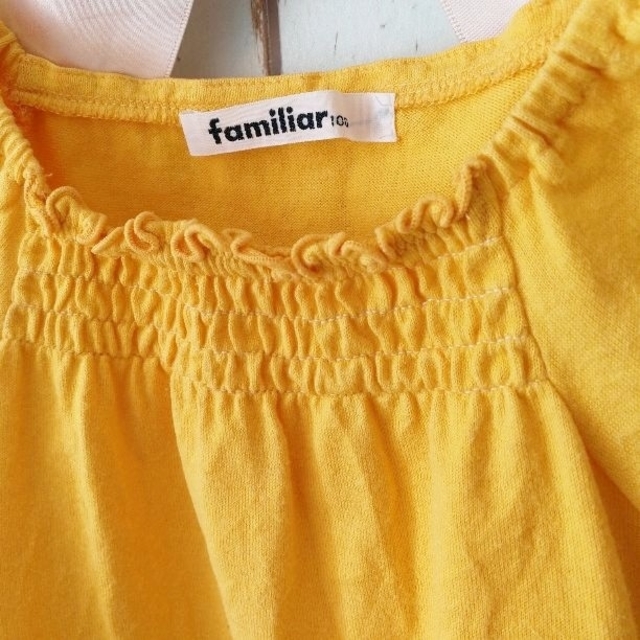 familiar(ファミリア)のファミリア　familiar カットソー Tシャツ 100cm  キッズ/ベビー/マタニティのキッズ服女の子用(90cm~)(Tシャツ/カットソー)の商品写真