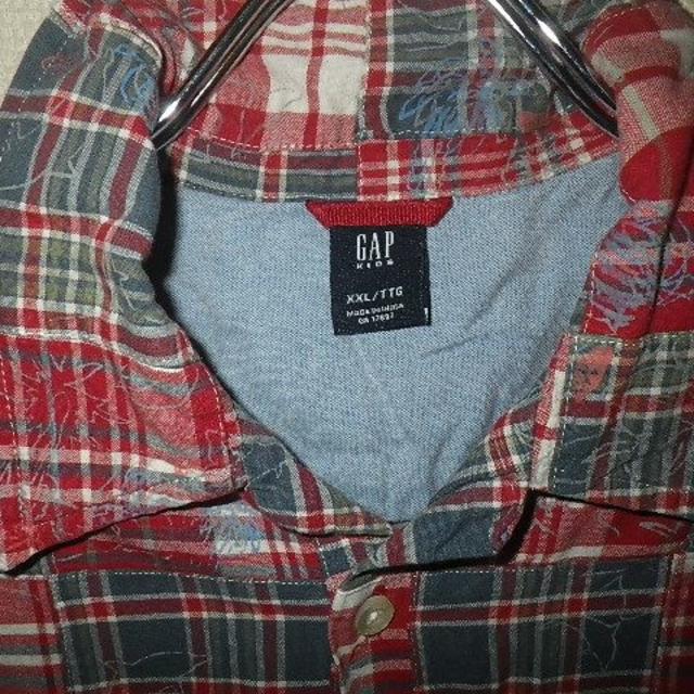 GAP(ギャップ)の473GAPギャップ★パッチワーク総柄半袖シャツ★ビッグサイズ メンズのトップス(シャツ)の商品写真